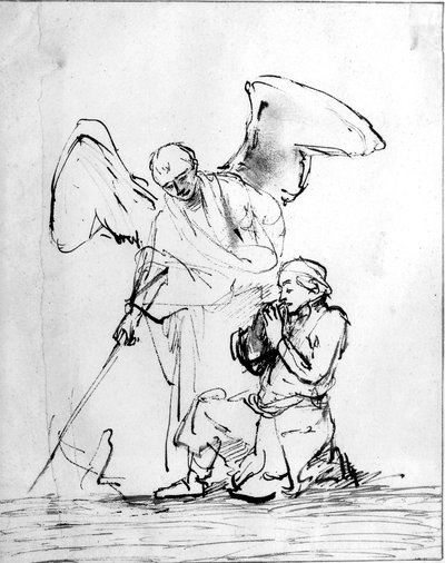 Tobias and the Angel by Rembrandt van Rijn